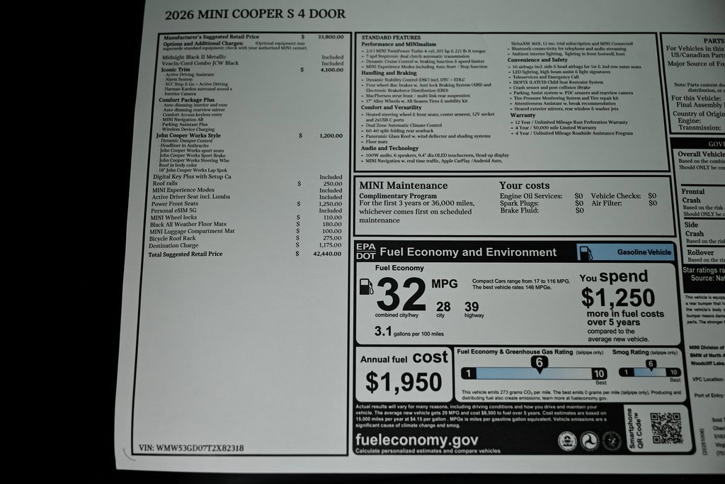 New 2026 MINI Cooper S image 39