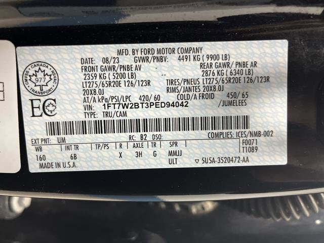 Used 2023 Ford F250 Lariat w/ Black Appearance Package image 45