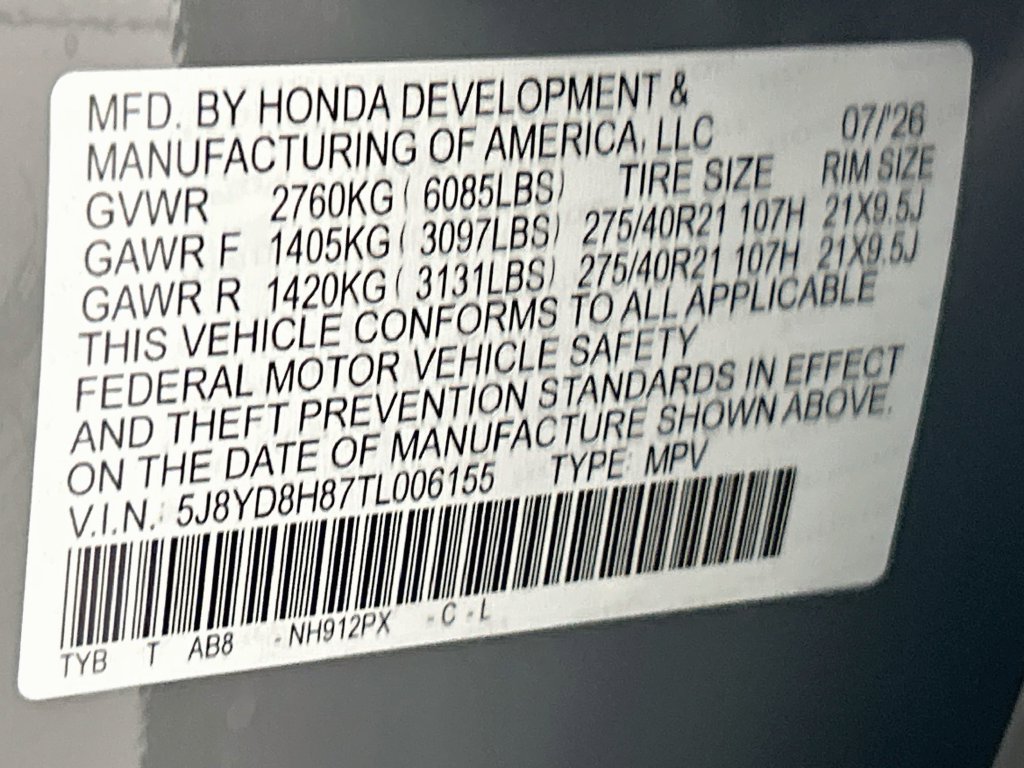 New 2026 Acura MDX Type S w/ Advance Package AWD/4WD image 33