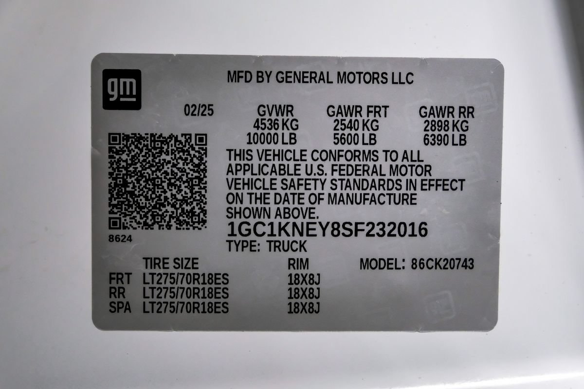 Used 2025 Chevrolet Silverado 2500 LT AWD/4WD image 61