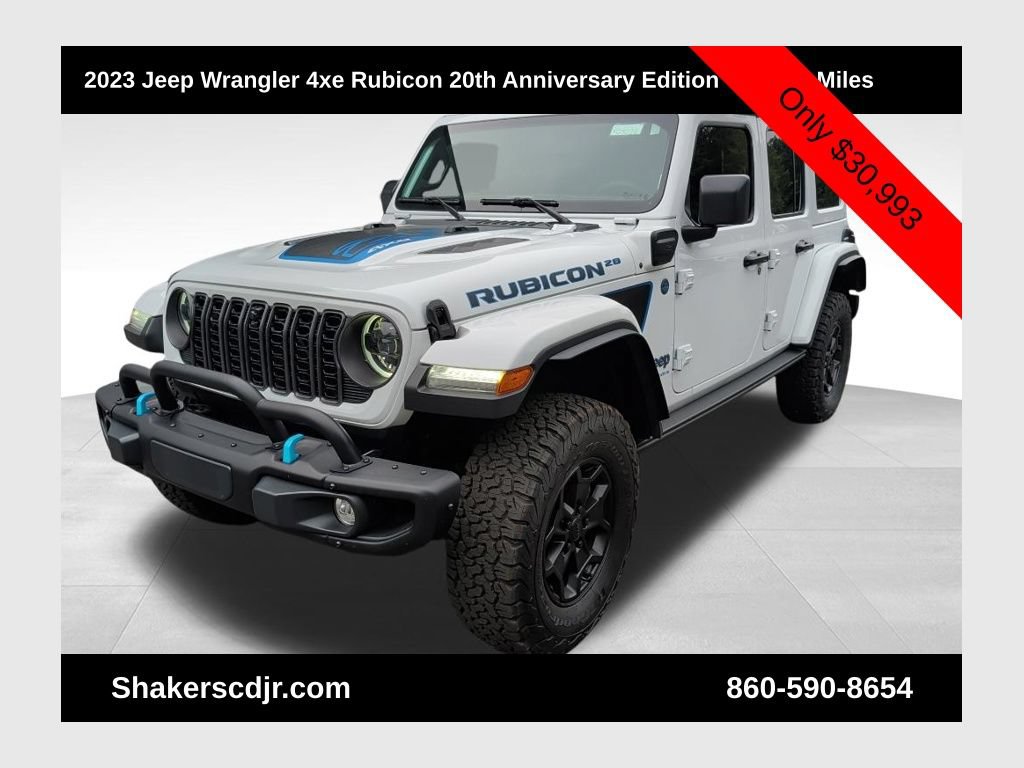 Used 2023 Jeep Wrangler Unlimited Rubicon 4xe
