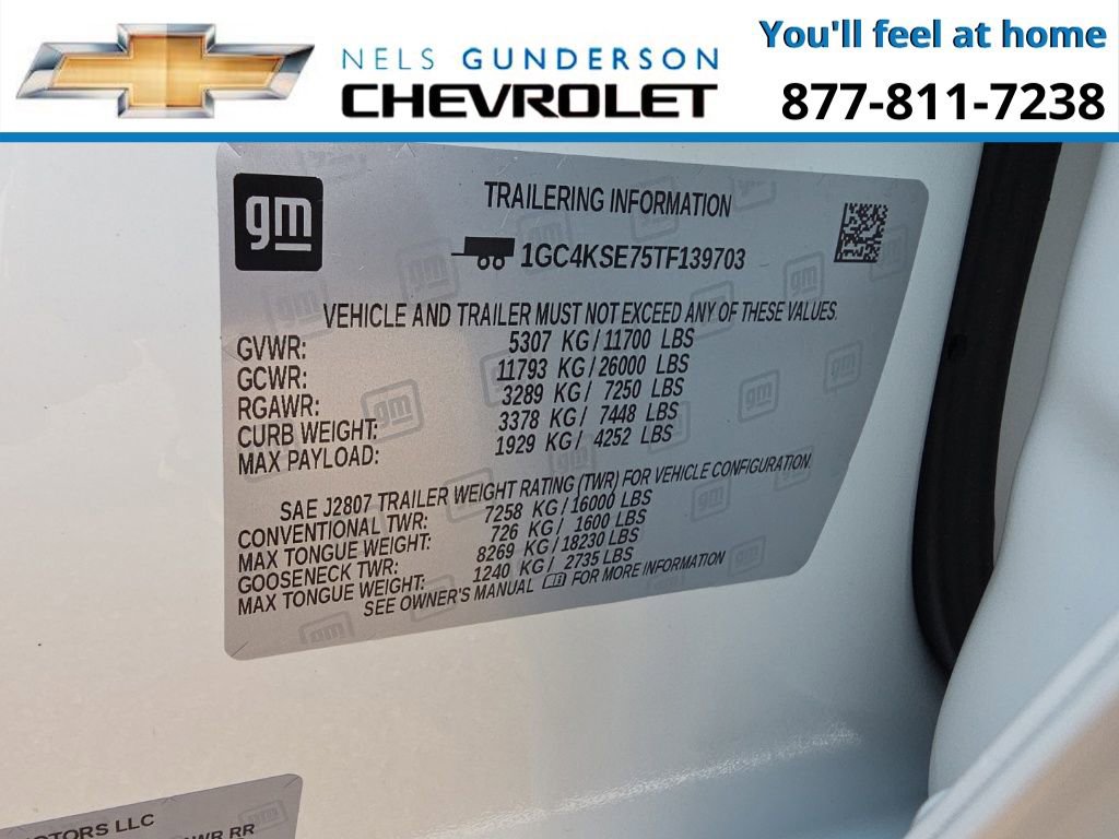 New 2026 Chevrolet Silverado 3500 W/T w/ WT/CX Safety Package image 25