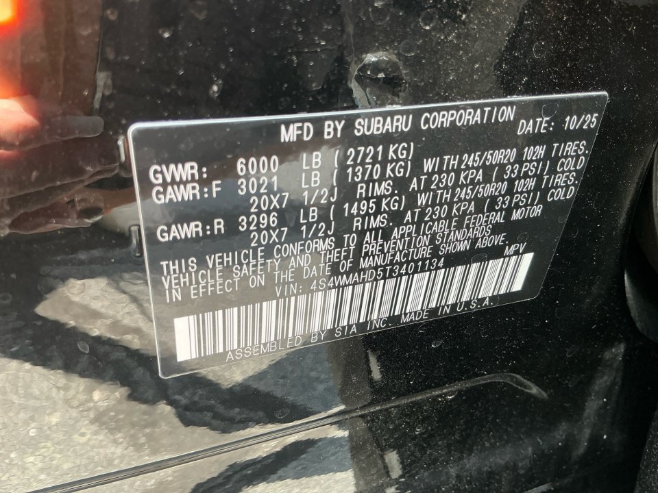 Certified 2026 Subaru Ascent Limited Bronze AWD/4WD image 39