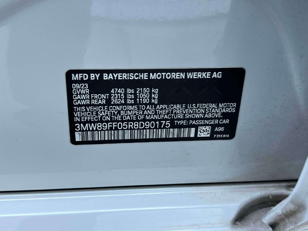 Certified 2024 BMW 330i xDrive Sedan w/ Premium Package AWD/4WD image 20
