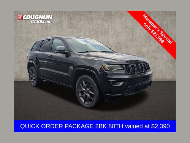 Used 2021 Jeep Grand Cherokee Limited w/ Quick Order Package 28K 80th