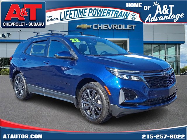 Certified 2022 Chevrolet Equinox RS w/ RS Leather Package