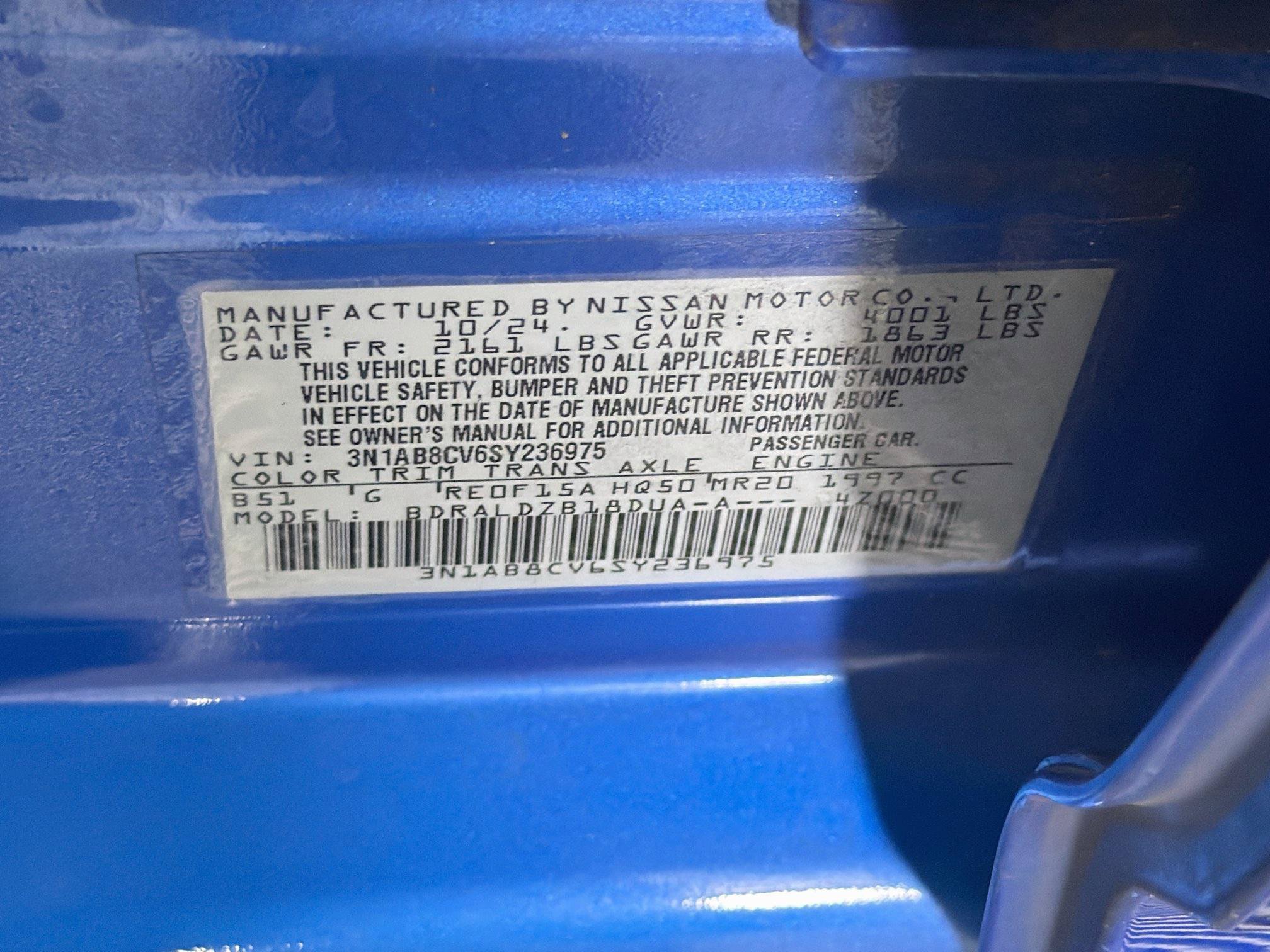 Used 2025 Nissan Sentra SV FWD image 12
