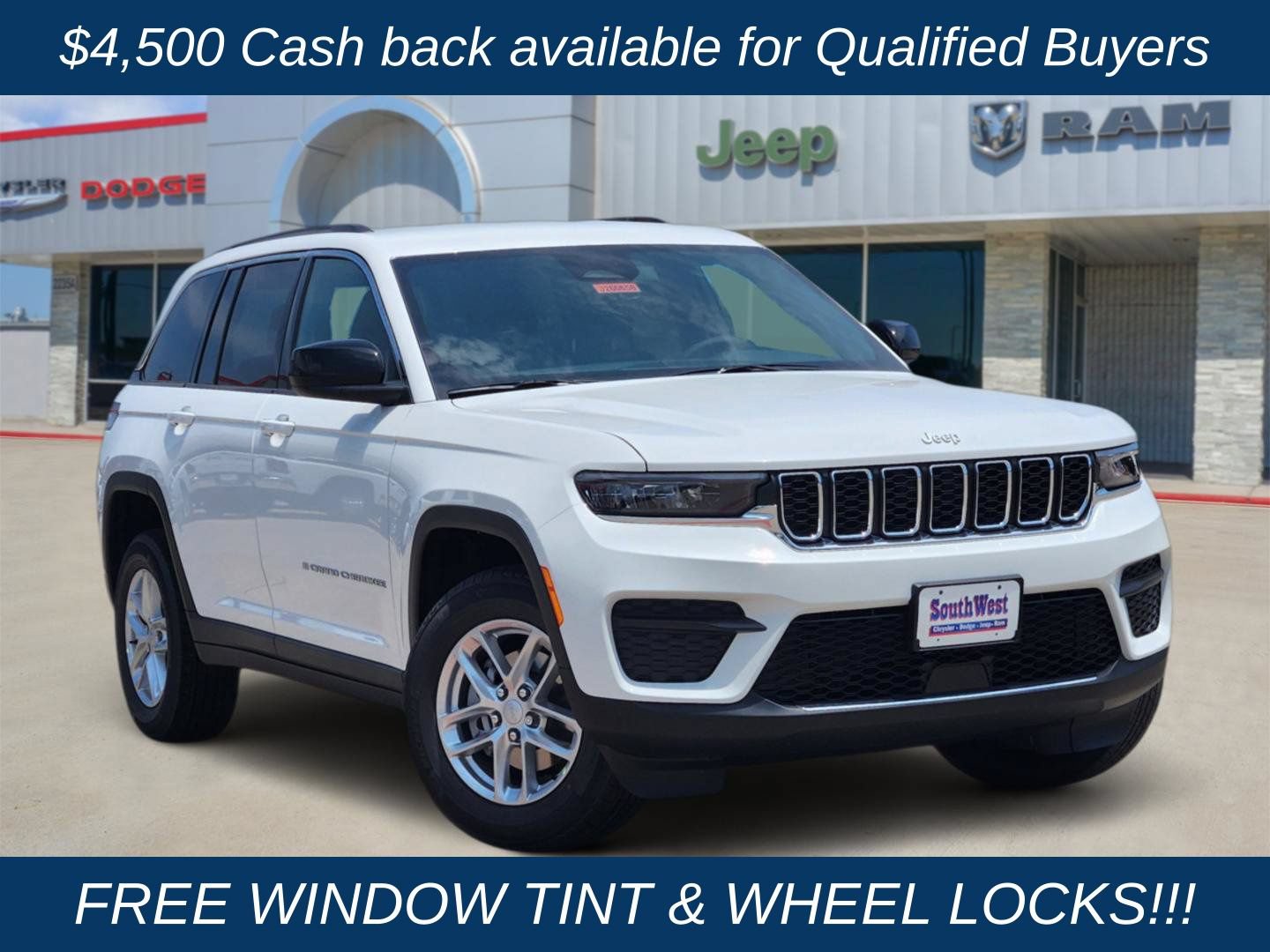 New 2026 Jeep Grand Cherokee Laredo RWD image 1