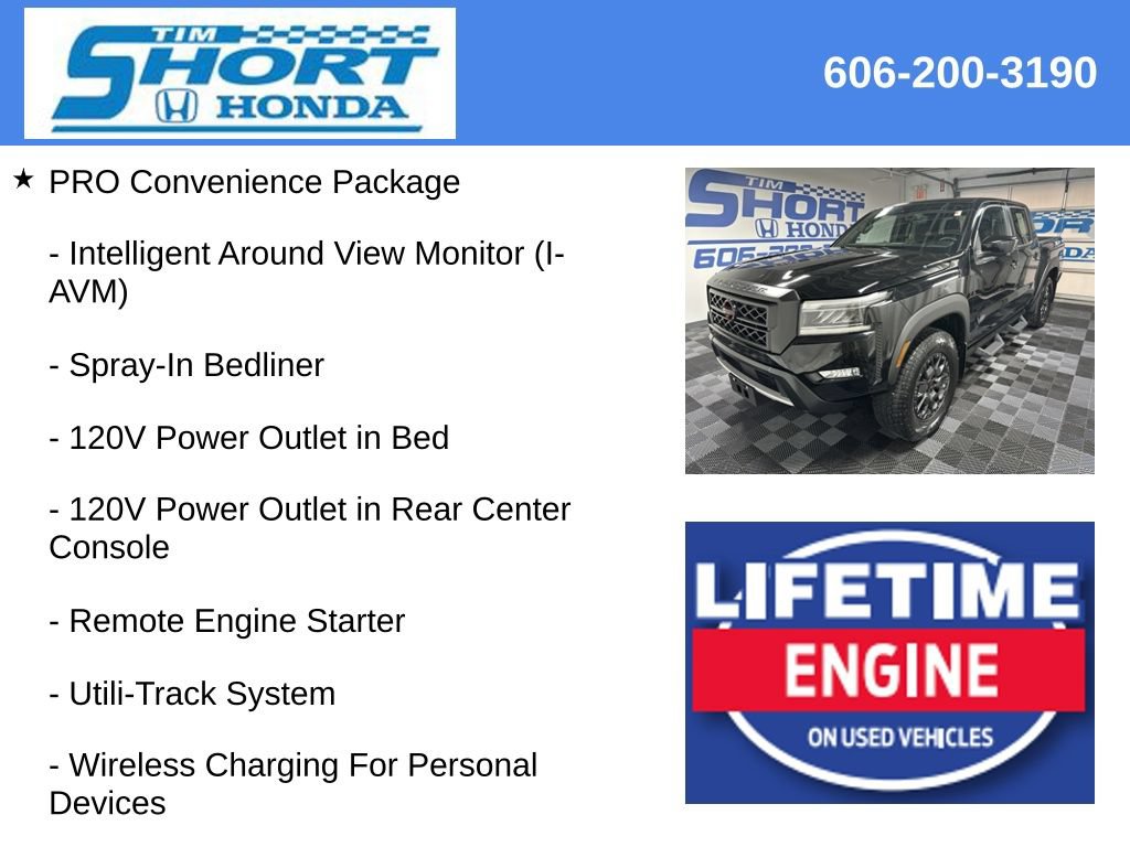 Used 2023 Nissan Frontier PRO-4X w/ Pro-4X Premium Package AWD/4WD image 9