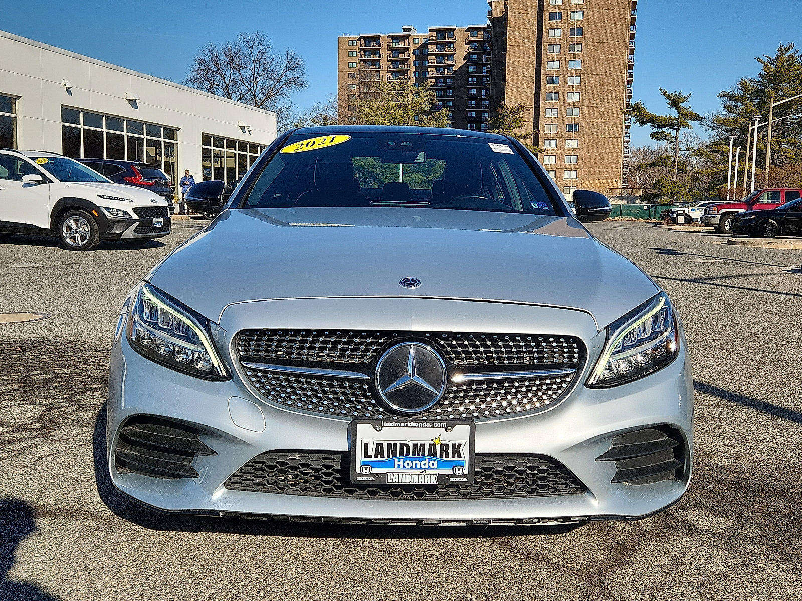 Used 2021 Mercedes-Benz C 300 4MATIC Sedan w/ AMG Line image 2