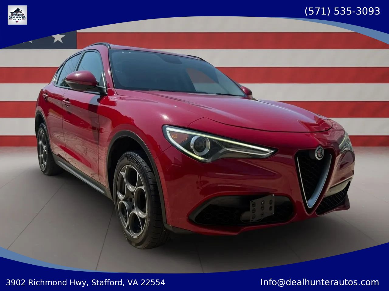 Used 2018 Alfa Romeo Stelvio Sport w/ Quick Order Package 22J Sport AWD/4WD image 3