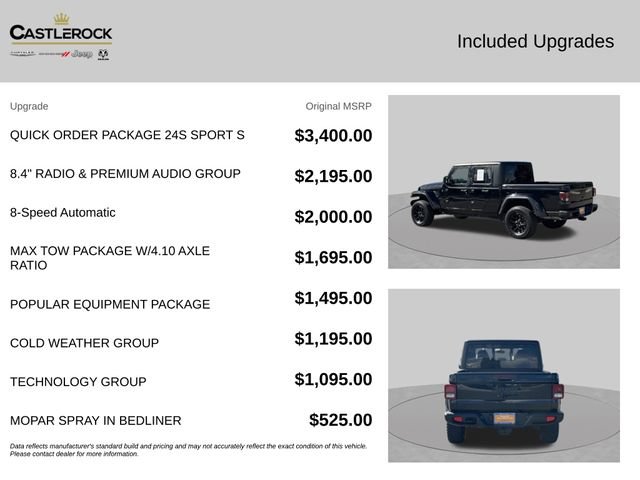 Certified 2022 Jeep Gladiator Sport AWD/4WD image 6