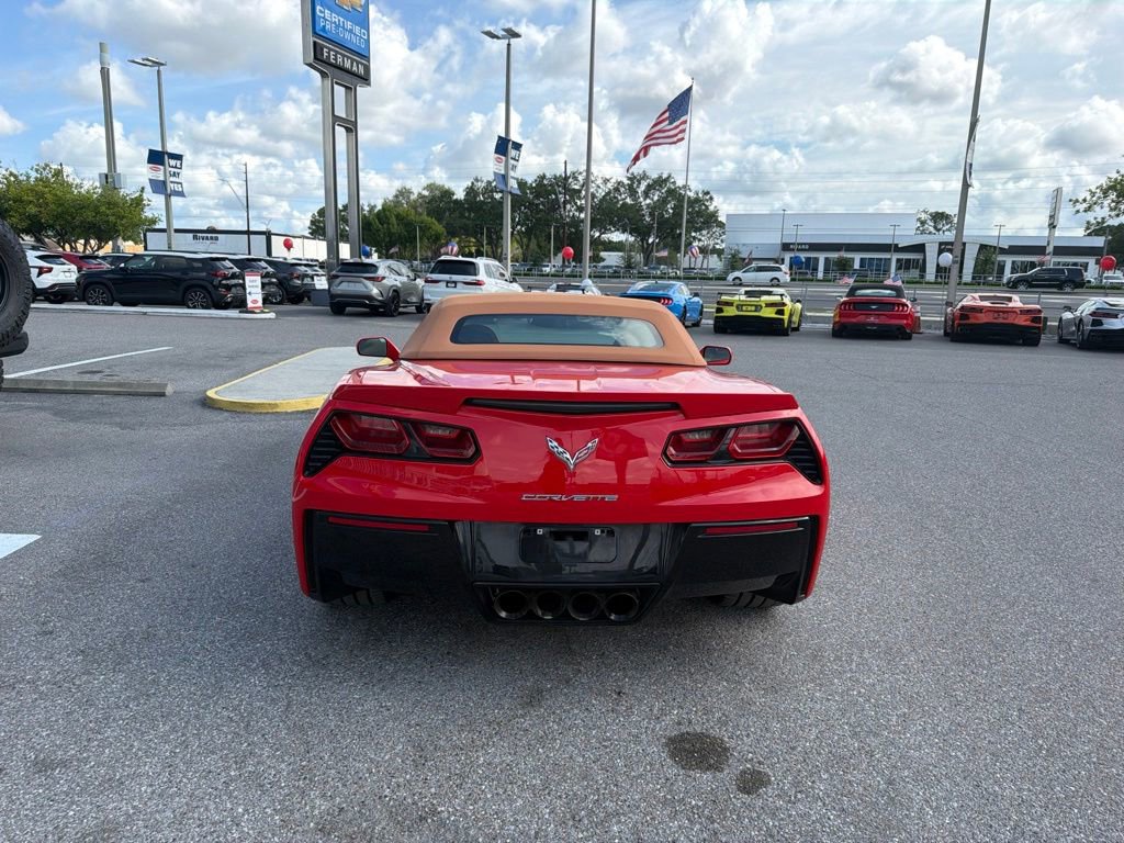 Used 2014 Chevrolet Corvette Stingray Convertible w/ 3LT Preferred Equipment Group RWD image 6