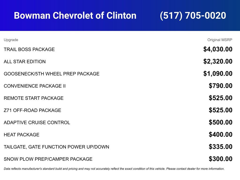 New 2026 Chevrolet Silverado 2500 LT w/ Trail Boss Package image 4