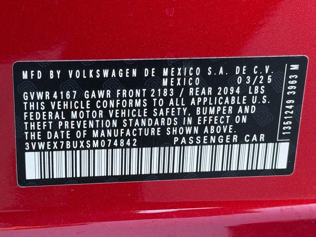 Used 2025 Volkswagen Jetta SE image 34