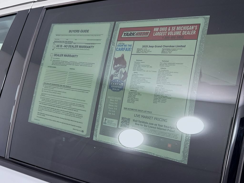 Certified 2025 Jeep Grand Cherokee Limited image 15