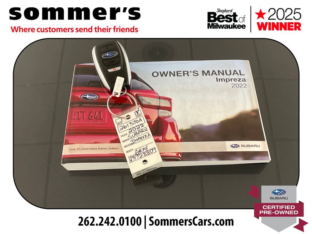 Certified 2022 Subaru Impreza 2.0i Premium AWD/4WD image 25