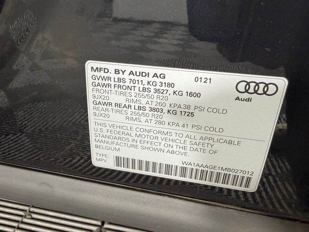 Used 2021 Audi e-tron Premium w/ Convenience Plus Package AWD/4WD image 16