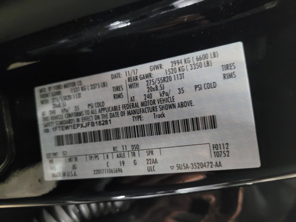 Used 2018 Ford F150 XL w/ Equipment Group 101A Mid AWD/4WD image 33
