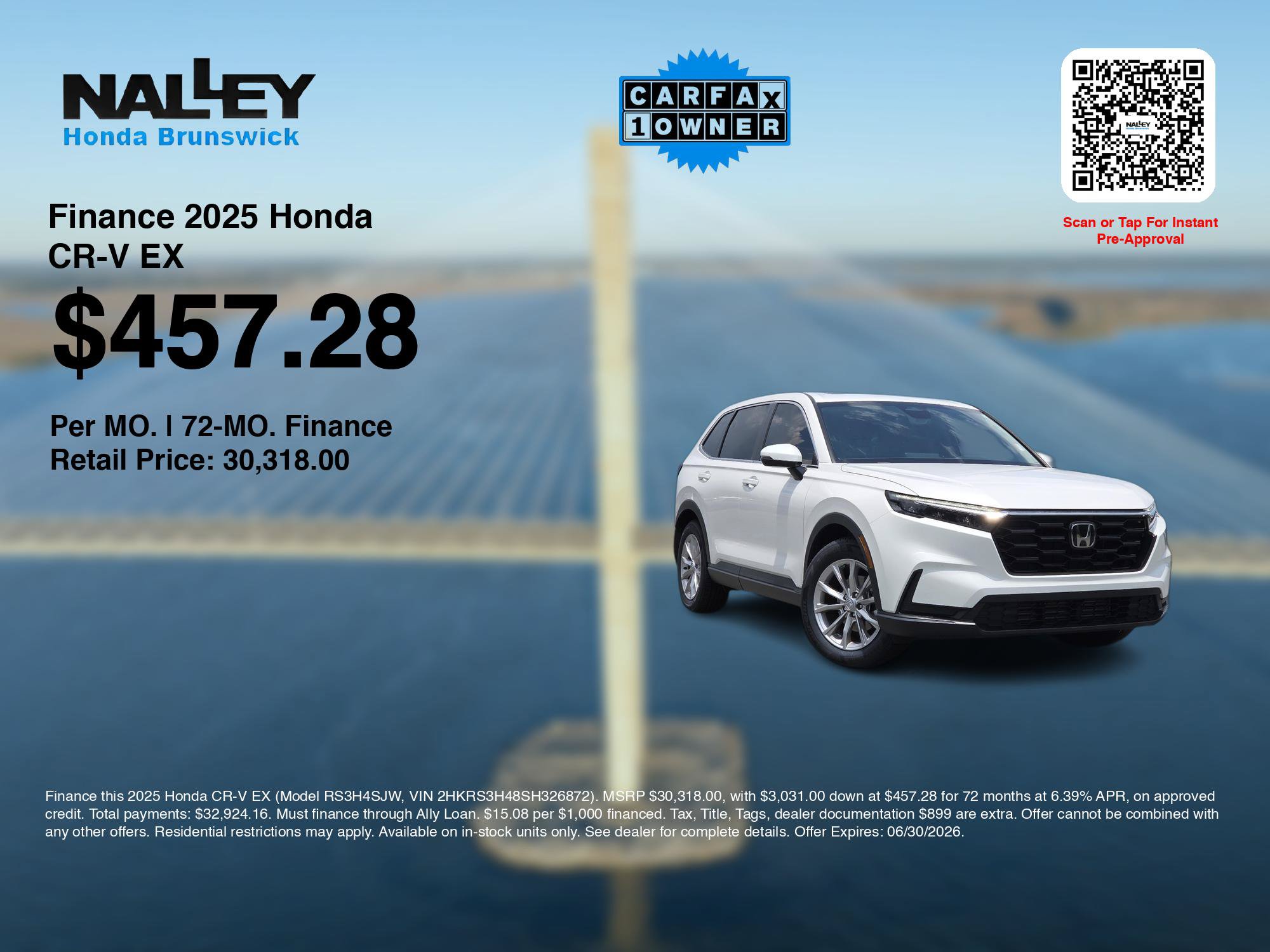 Certified 2025 Honda CR-V EX image 3