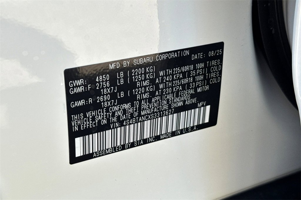 New 2025 Subaru Outback Limited image 23