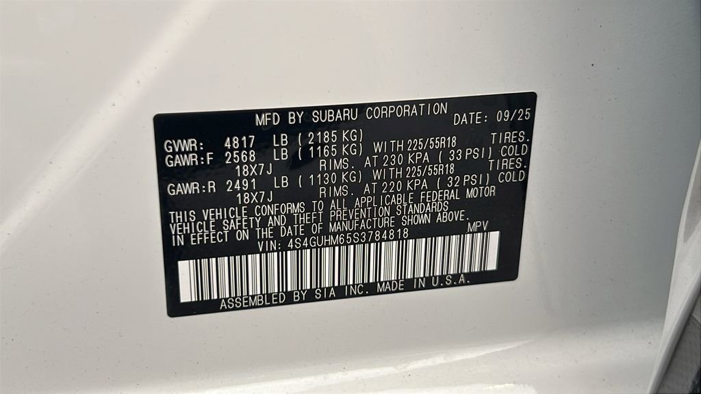 New 2025 Subaru Crosstrek 2.5i Limited image 30