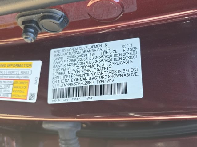 Used 2021 Honda Passport EX-L image 35