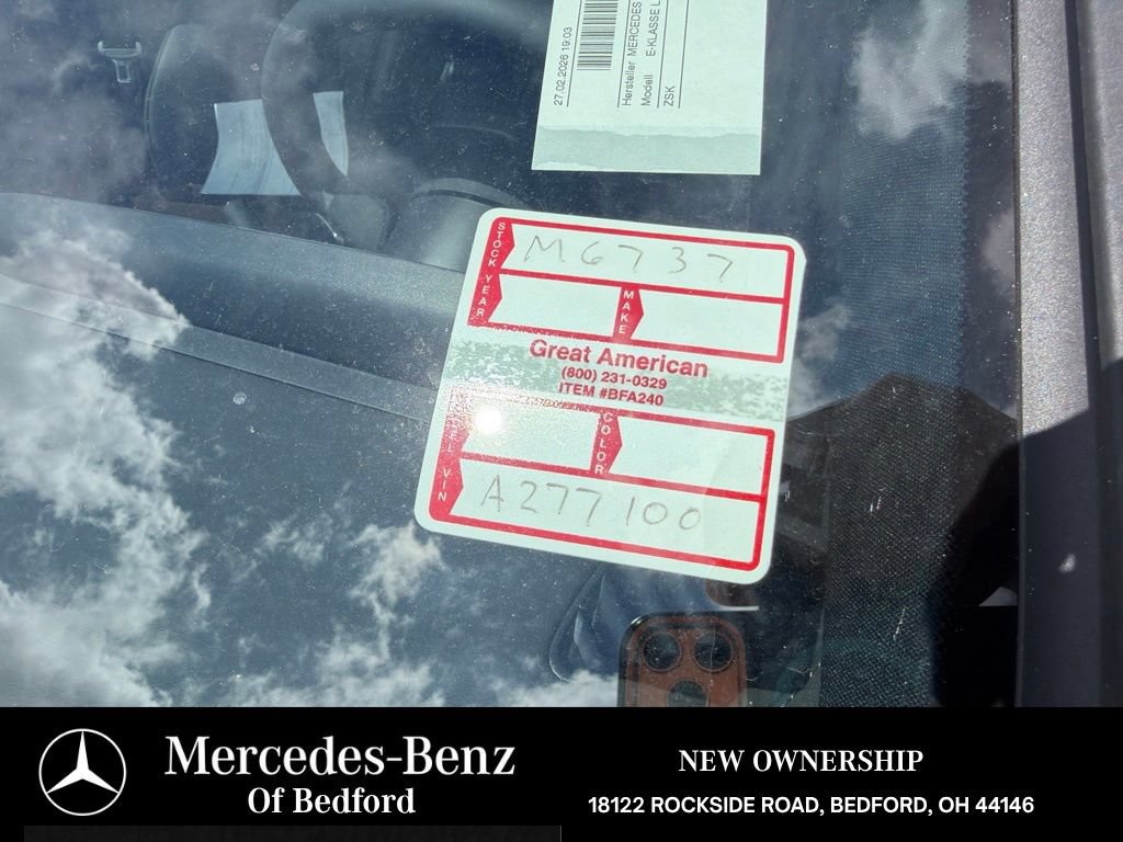 New 2026 Mercedes-Benz E 350 4MATIC Sedan image 29