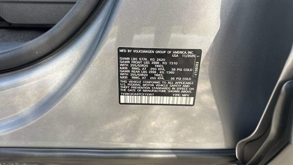 New 2026 Volkswagen Atlas Cross Sport SEL image 28