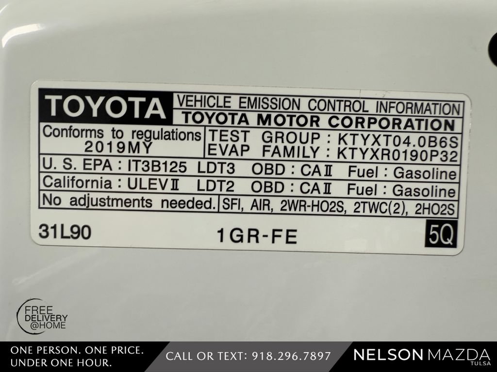 Used 2019 Toyota 4Runner SR5 Premium AWD/4WD image 53