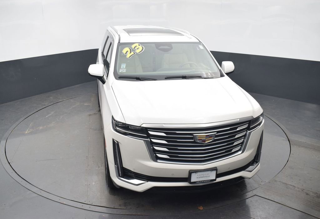 Used 2023 Cadillac Escalade ESV Premium Luxury Platinum w/ Heavy-Duty Trailer Package image 42