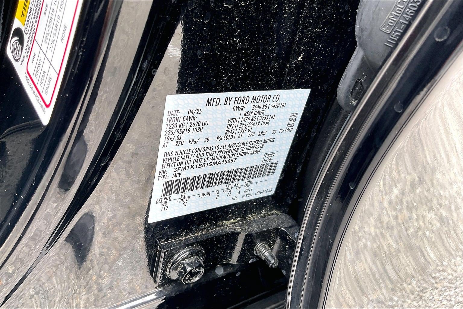 Certified 2025 Ford Mustang Mach-E Select w/ Comfort Package Lite AWD/4WD image 32