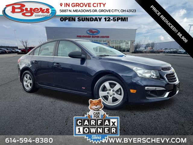 Used 2015 Chevrolet Cruze LT w/ Sun And Sound Package image 1