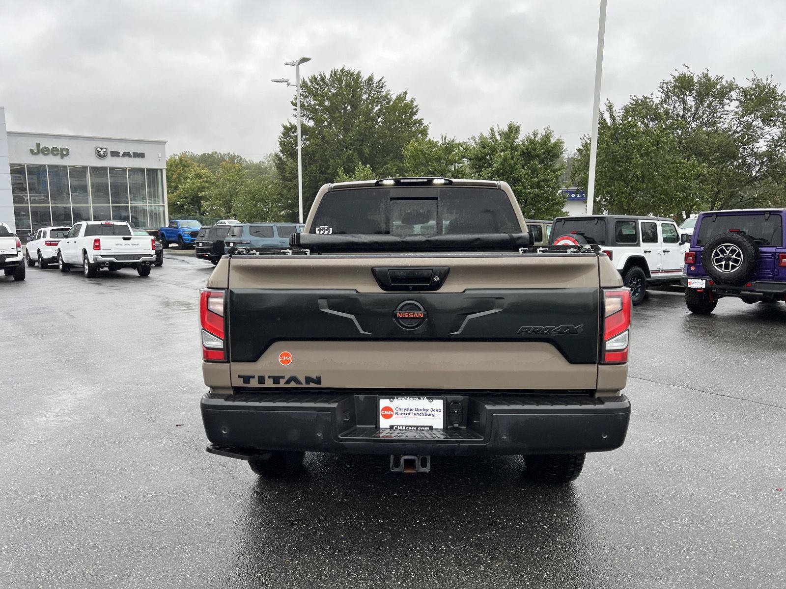 Used 2020 Nissan Titan PRO-4X w/ Pro-4x Utility Package AWD/4WD image 3