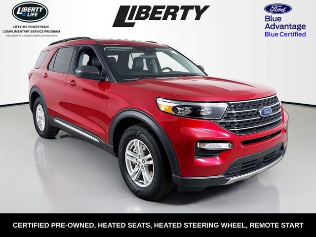 Certified 2022 Ford Explorer XLT w/ Equipment Group 202A image 1