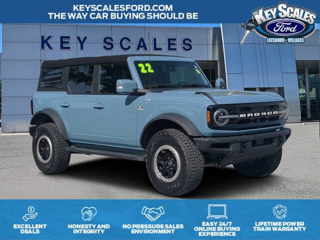 Certified 2022 Ford Bronco Outer Banks w/ Sasquatch Package AWD/4WD image 1