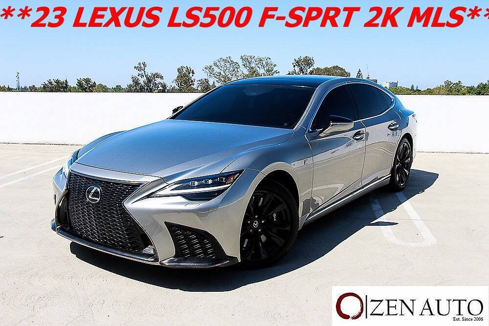 Used 2023 Lexus LS 500 F Sport w/ Cold Weather Package (CK) RWD image 3