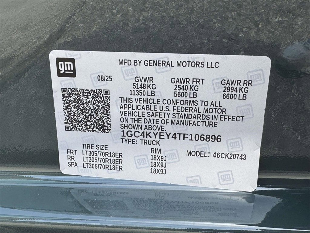 New 2026 Chevrolet Silverado 2500 ZR2 w/ ZR2 Bison Edition image 27