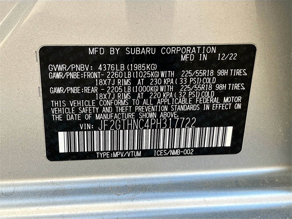 Used 2023 Subaru Crosstrek 2.5i Limited image 33