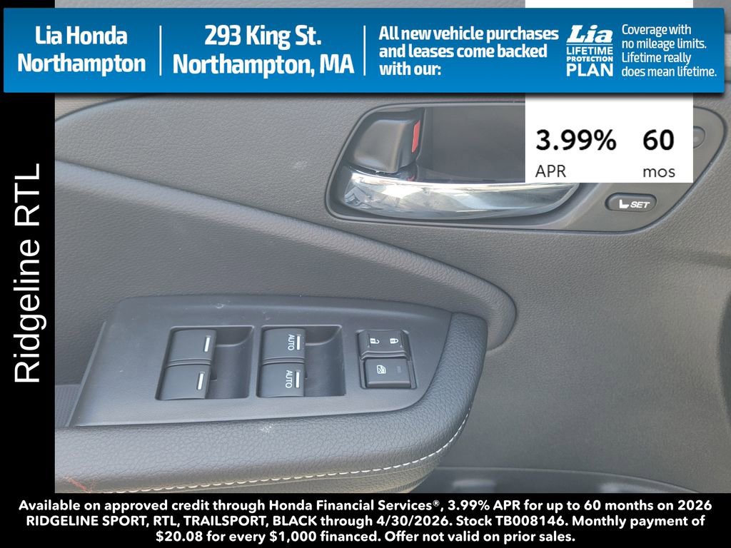 New 2026 Honda Ridgeline RTL image 14