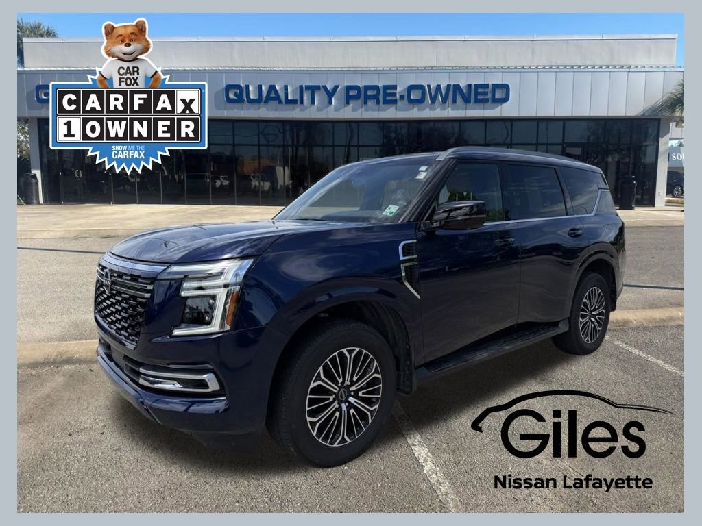 Used 2025 Nissan Armada SL w/ Captain's Chari Seat Package RWD image 1