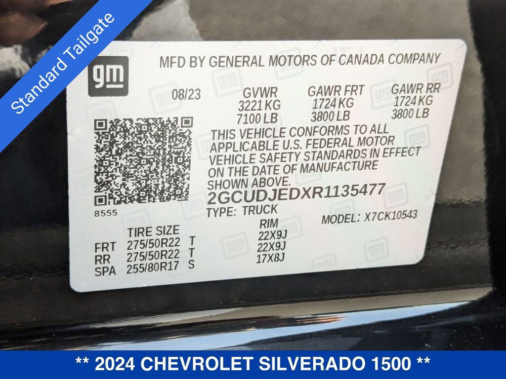 Certified 2024 Chevrolet Silverado 1500 High Country w/ Technology Package image 43