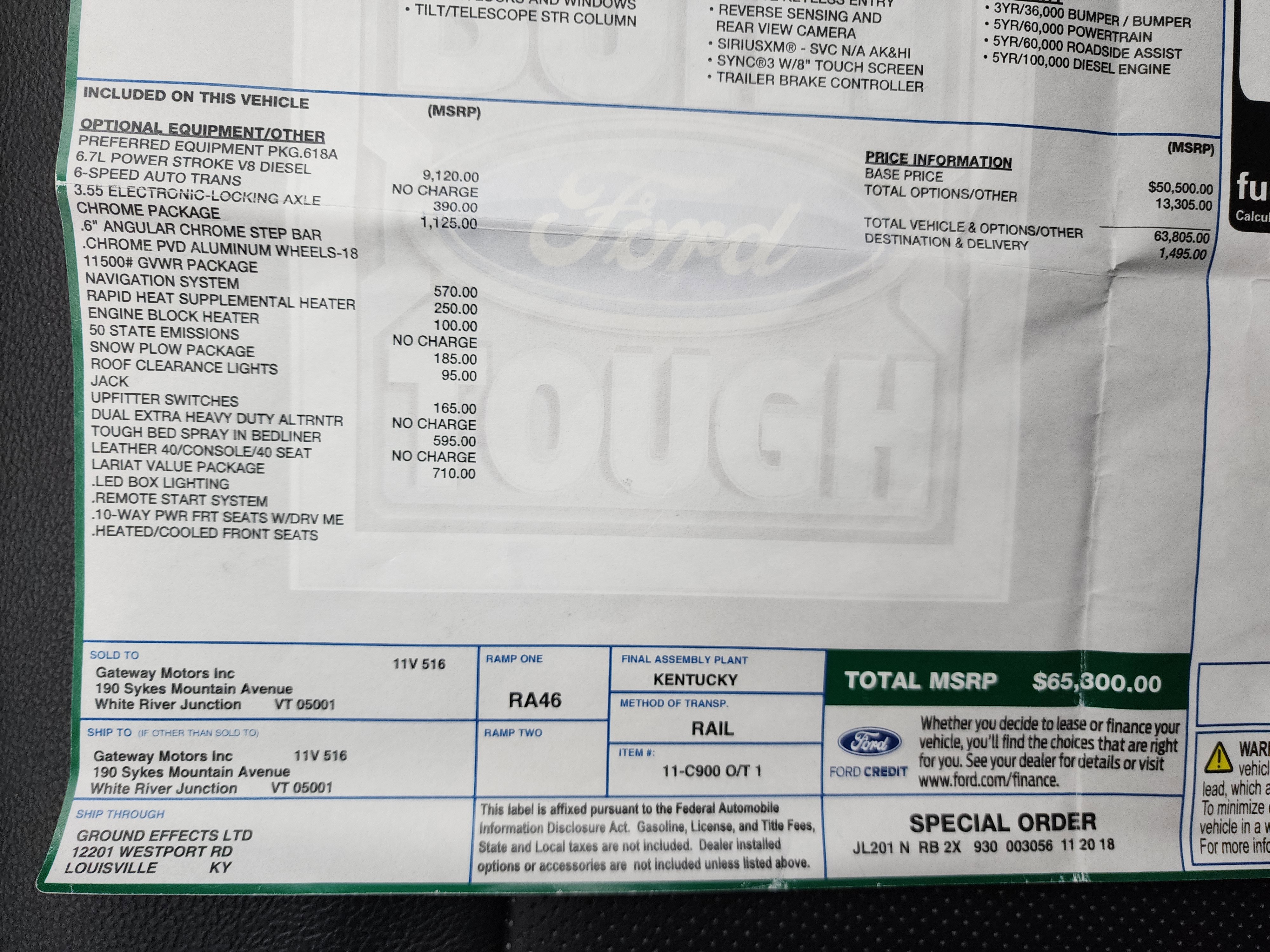 Used 2019 Ford F350 Lariat w/ Chrome Package image 48