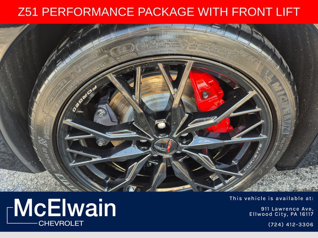 Used 2026 Chevrolet Corvette Stingray Preferred Cpe w/ Z51 Performance Package RWD image 17