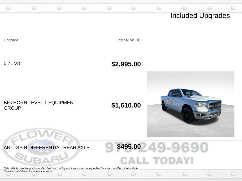 Used 2022 RAM 1500 Big Horn image 5