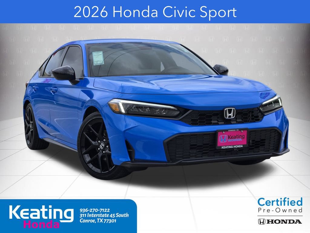 Certified 2026 Honda Civic Sport