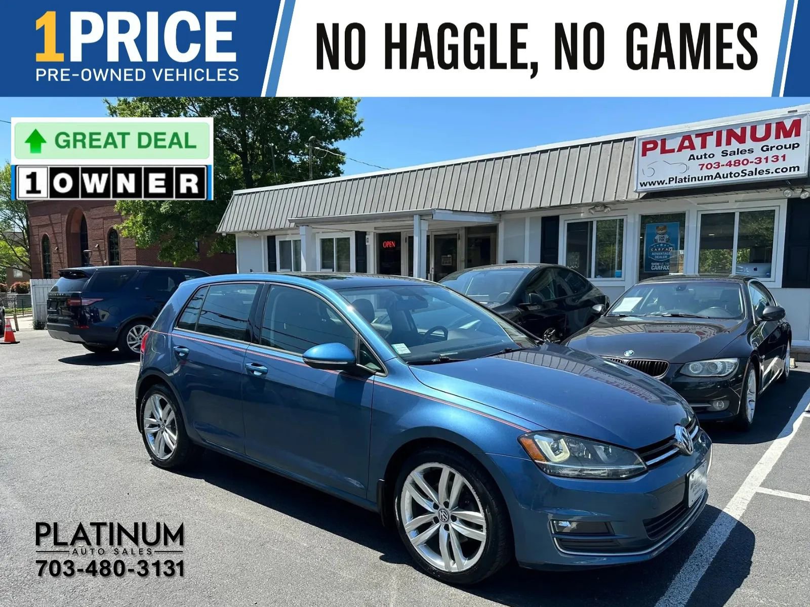 Used 2015 Volkswagen Golf TDI S FWD image 1