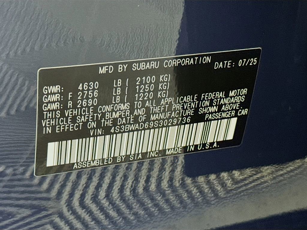 Used 2025 Subaru Legacy Premium image 30