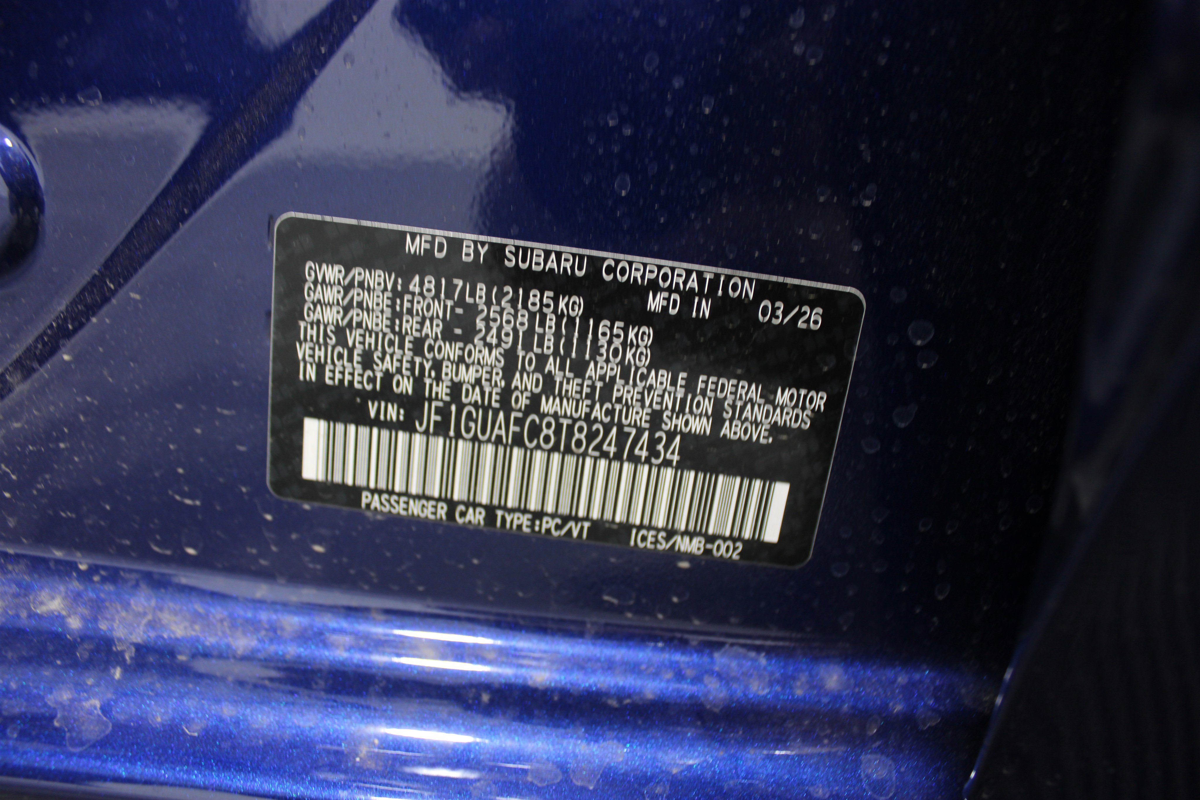 New 2026 Subaru Impreza 2.0i Sport AWD/4WD image 33