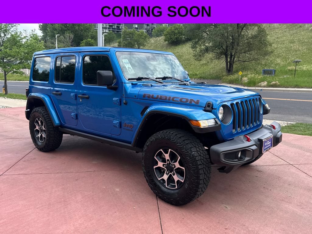 Used 2021 Jeep Wrangler Unlimited Rubicon AWD/4WD image 1
